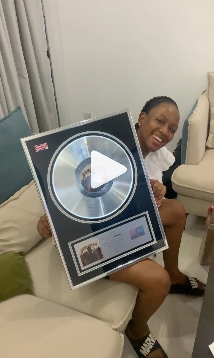 E-Kelly Finally Receives UK Silver Plaque For Mr Eazi’s, “Leg Over”