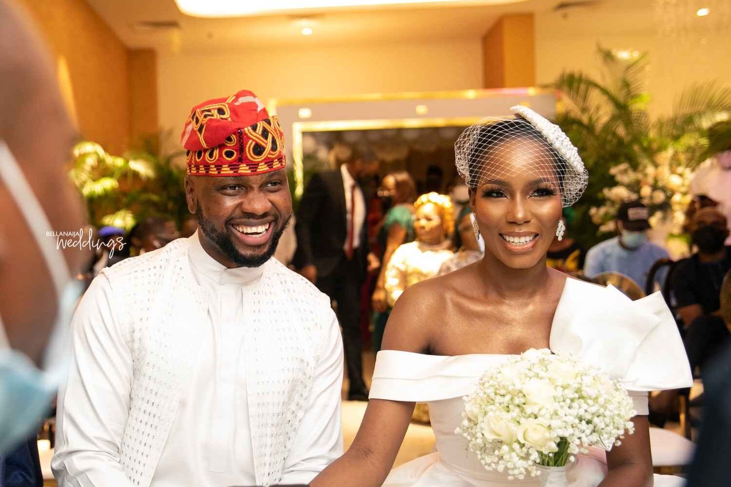 #KDLagos2021: Osinbajo, Fayemi, Jonathan and others in attendance as Gbenga Daniel’s daughter ties the knot with Debola Williams
