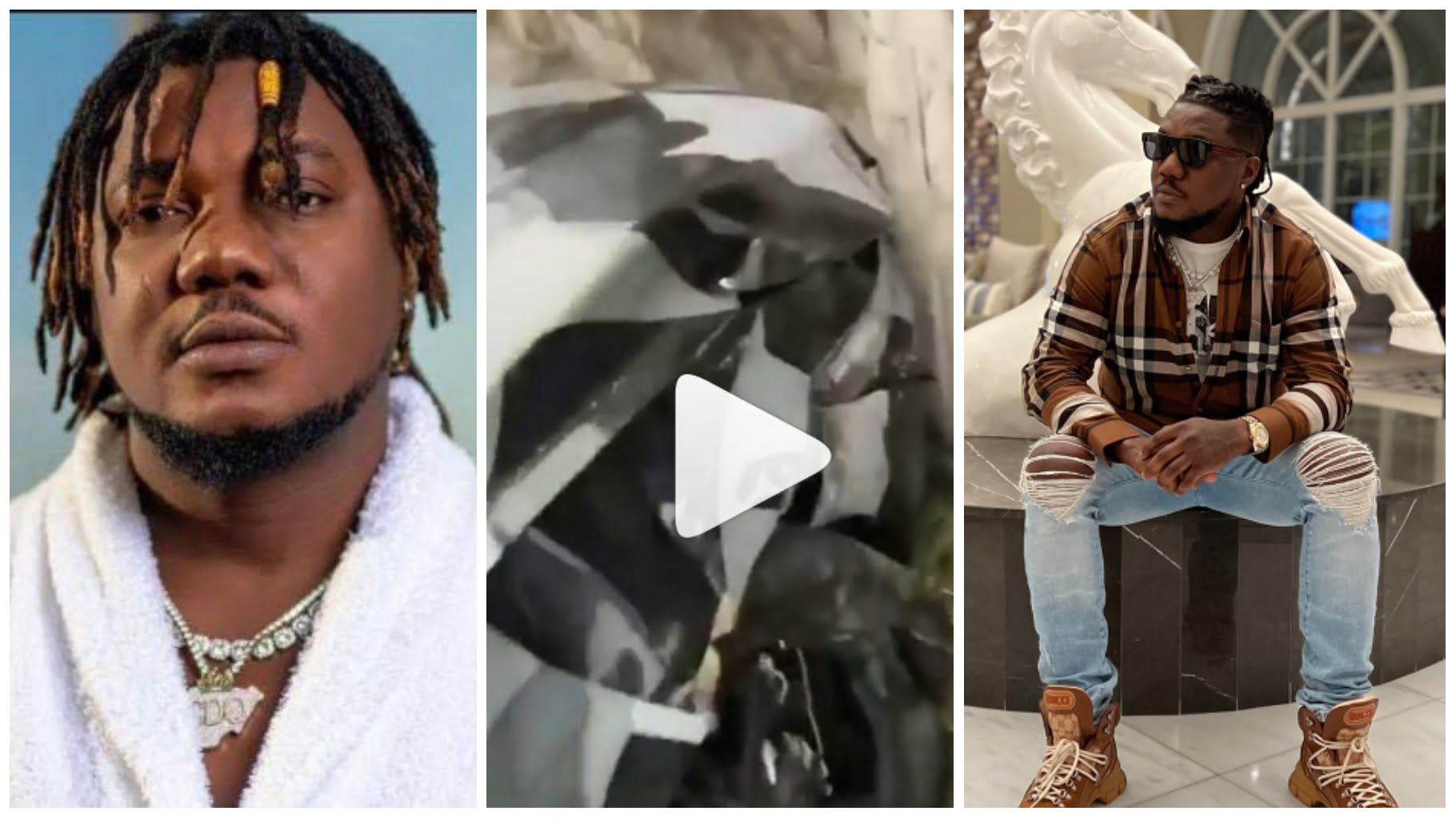Rapper CDQ Involved in Ghastly Motor Accident