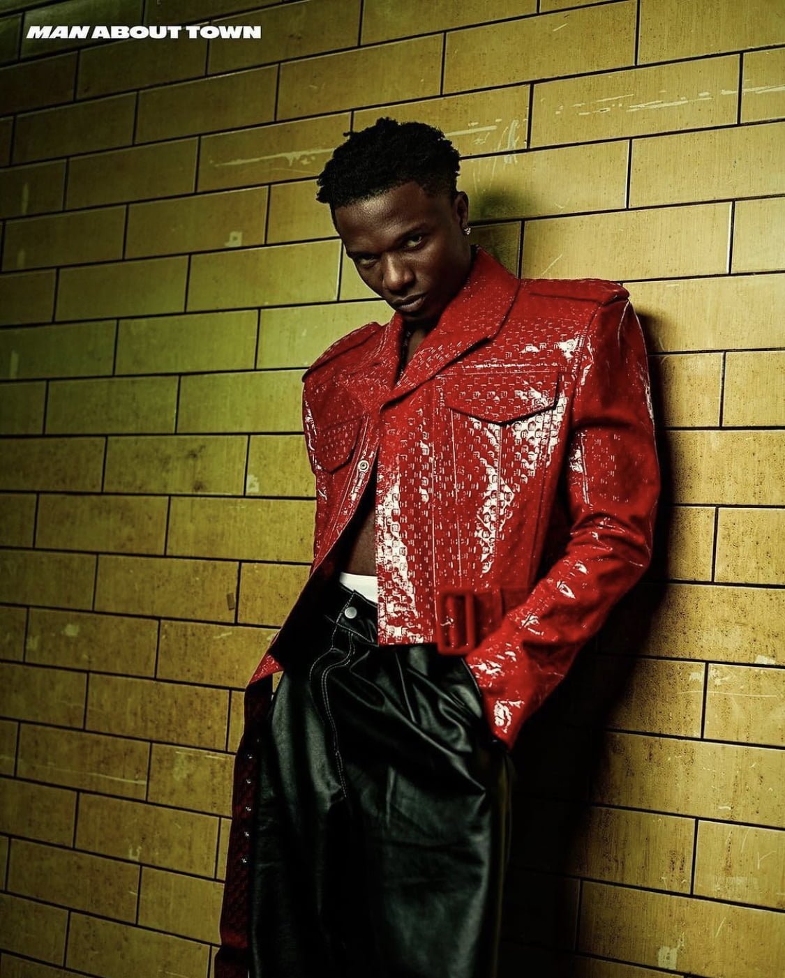 Wizkid Covers Man About Town’s Autumn/Winter 2023 Issue