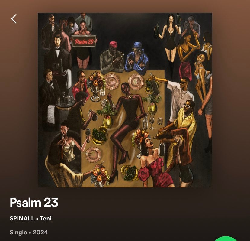 Spinall – Psalm 23 ft. Teni