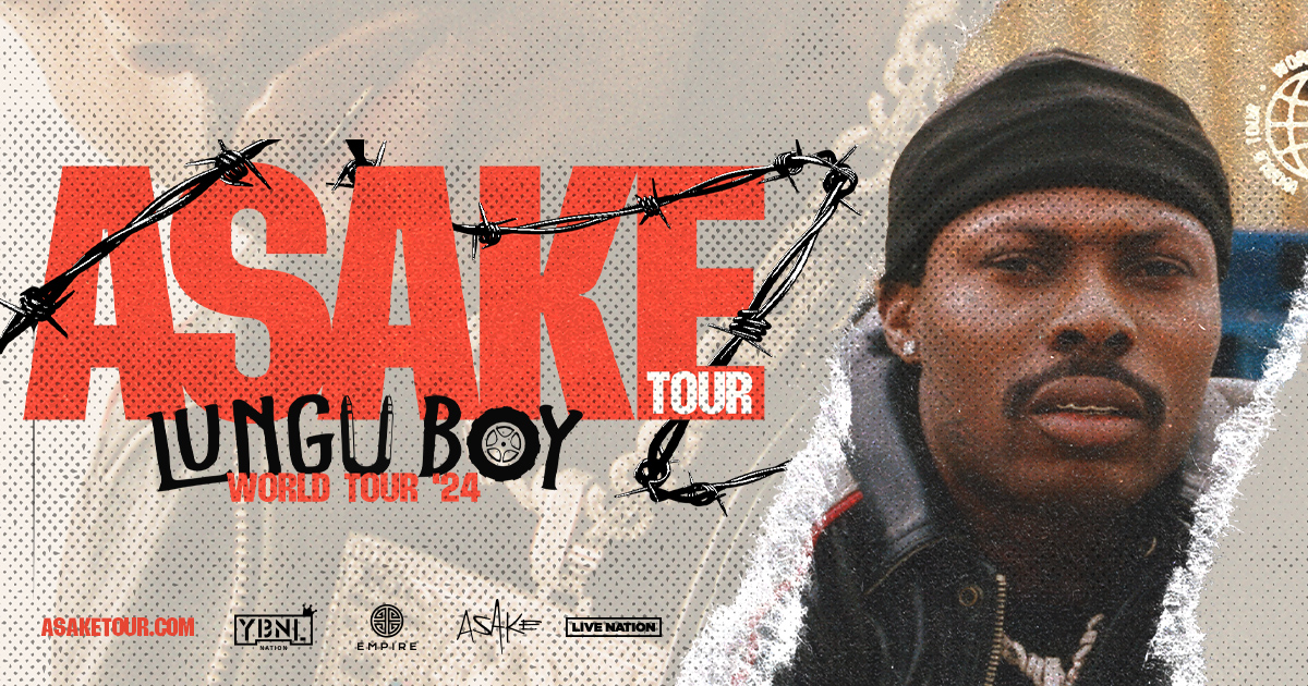 Asake Unveils “Lungu Boy World Tour” and Teases Upcoming Album