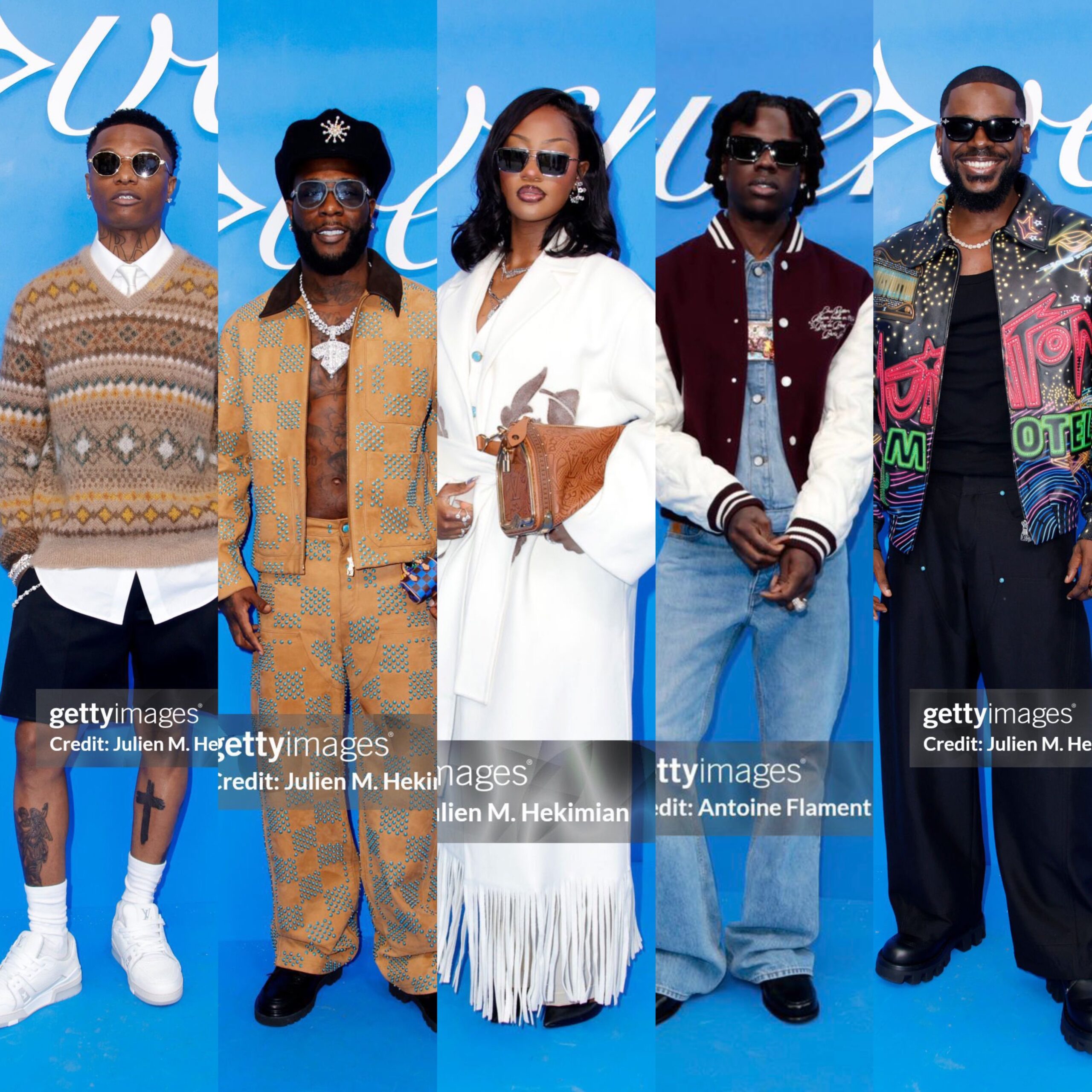 African Music Royalty Stuns at Pharrell Williams’ Louis Vuitton Show in Paris