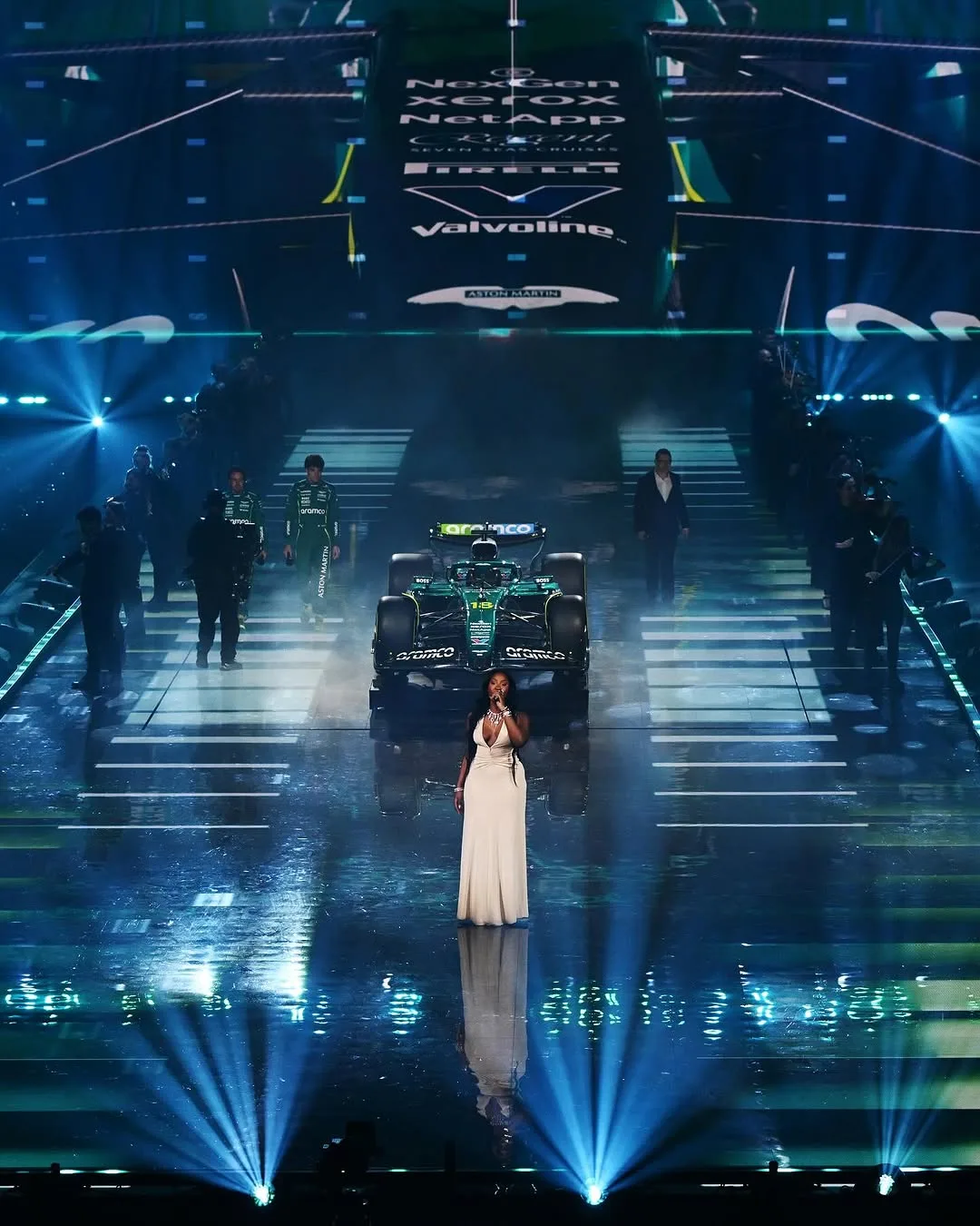 Aston Martin’s F1 Launch Features a Musical Masterpiece by Tems