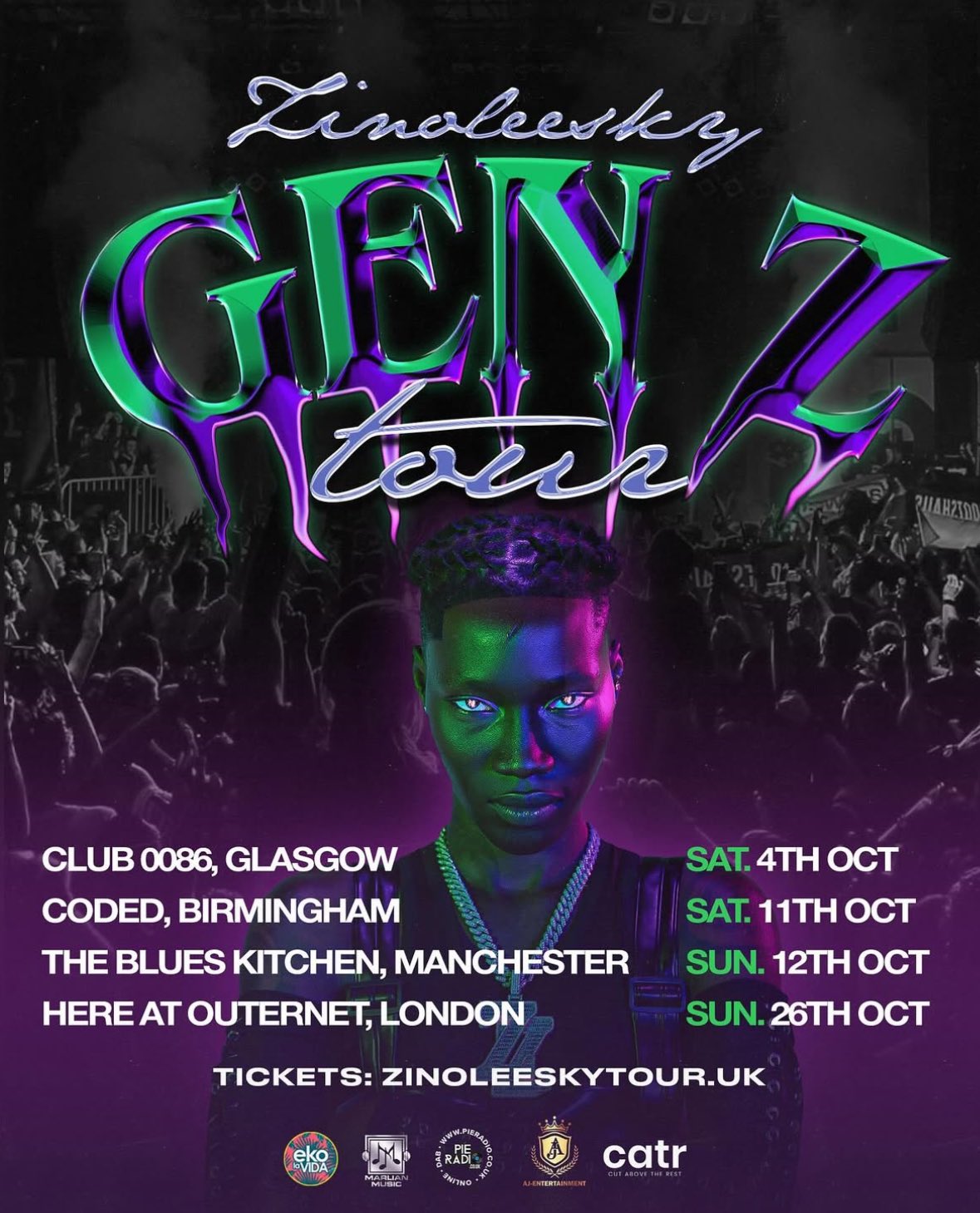 Zinoleesky’s Gen Z Tour: A Bold Step for Afrobeats in the UK