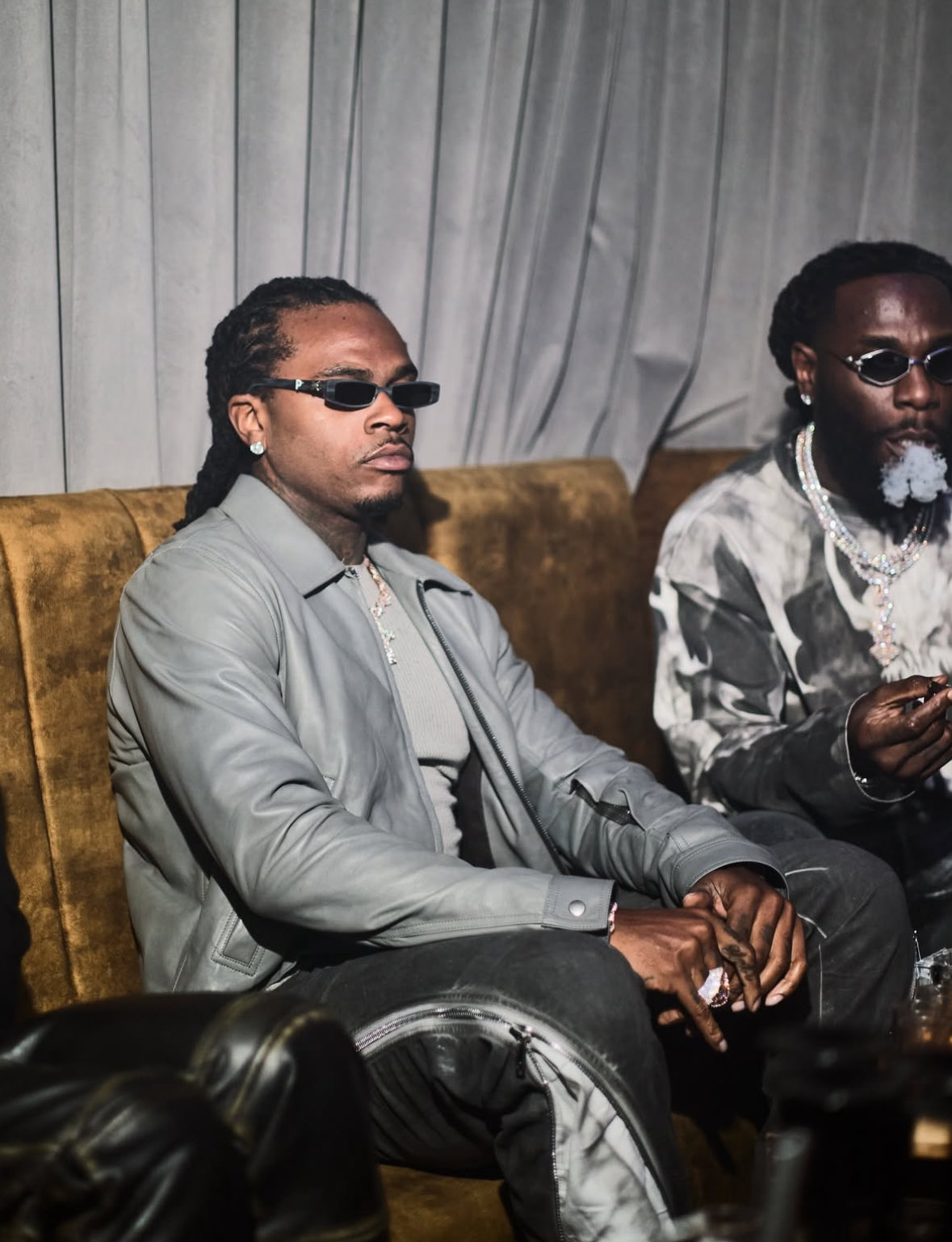 Burna Boy and Gunna Link Up in London!