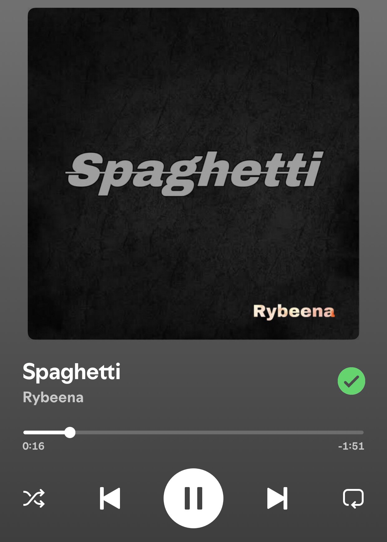 New Music: Rybeena – Spaghetti