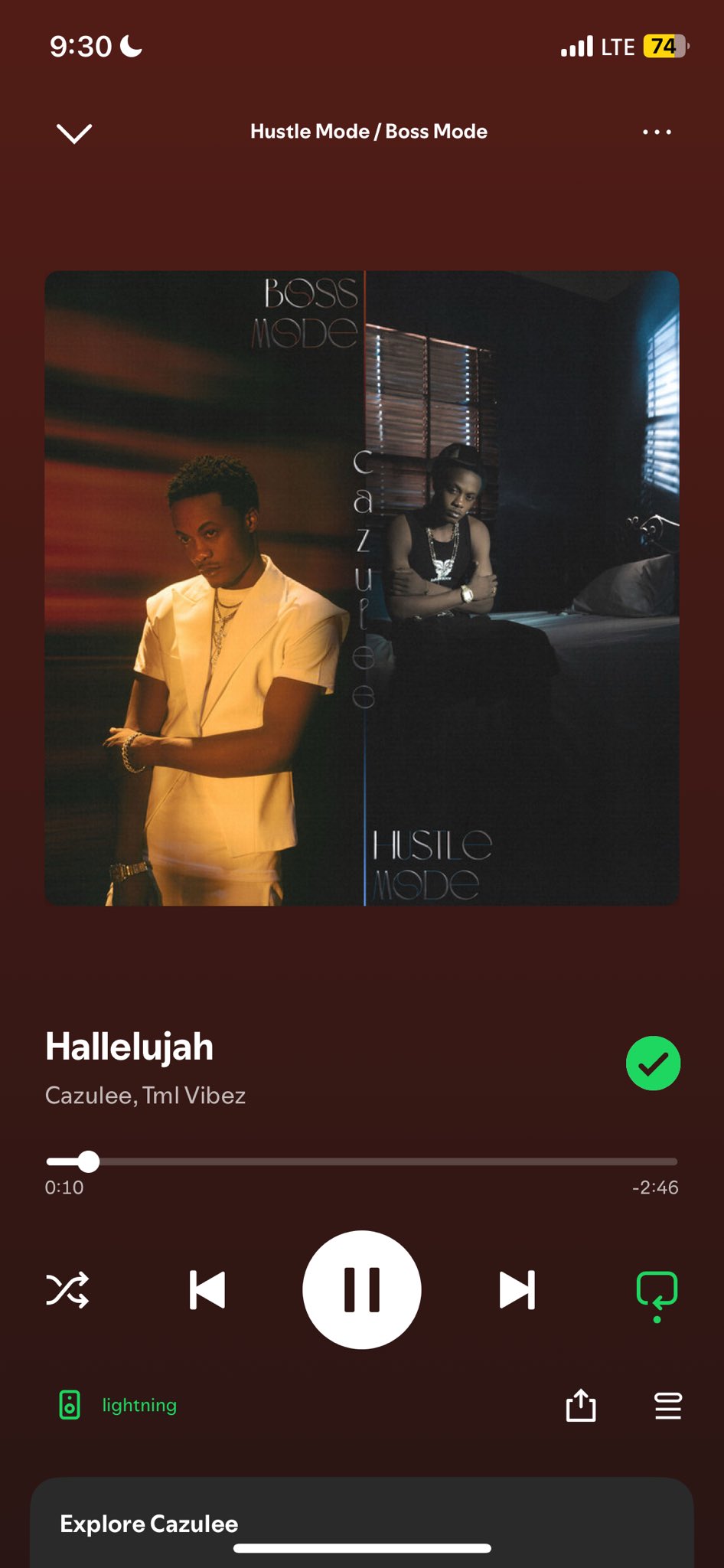 Lyrics: Cazulee & Tml Vibes – Hallelujah