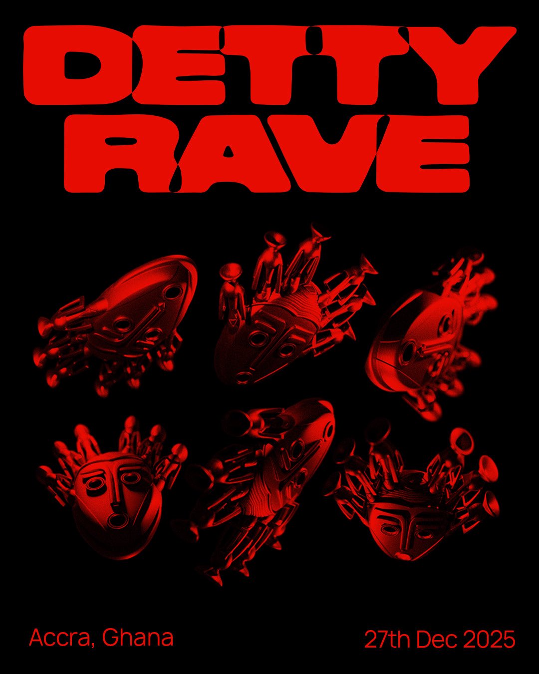 Detty Rave 2025: A Red-Hot Afro-Dance Extravaganza