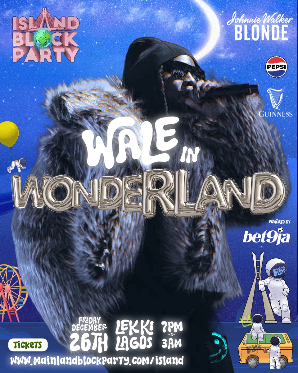 Wale Headlines Island Block Party 2025!