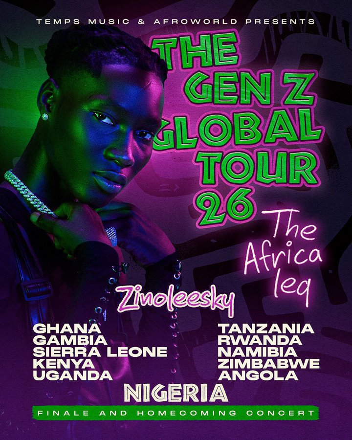 Zinoleesky’s GEN Z Tour: Africa Takes Over!