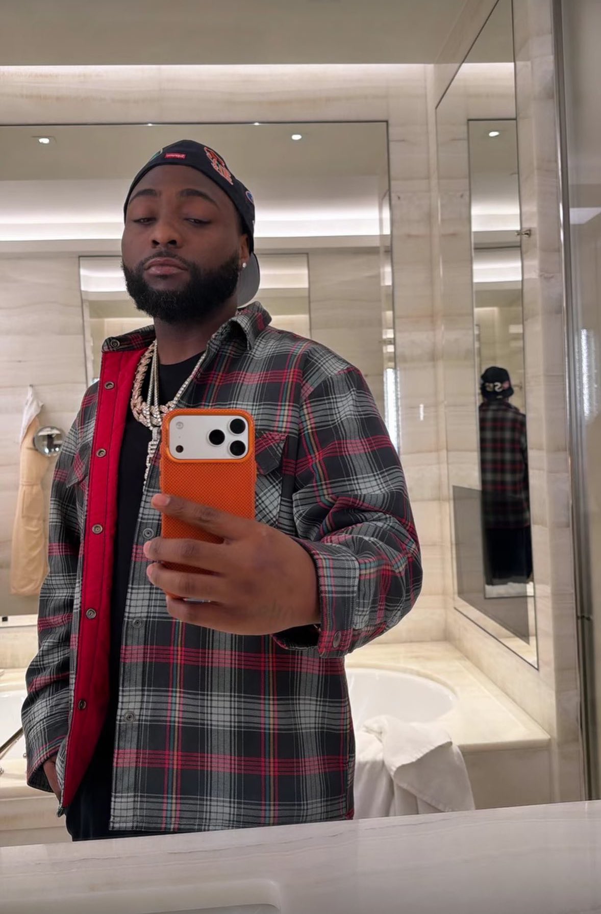 Davido performing “with you” in Austria