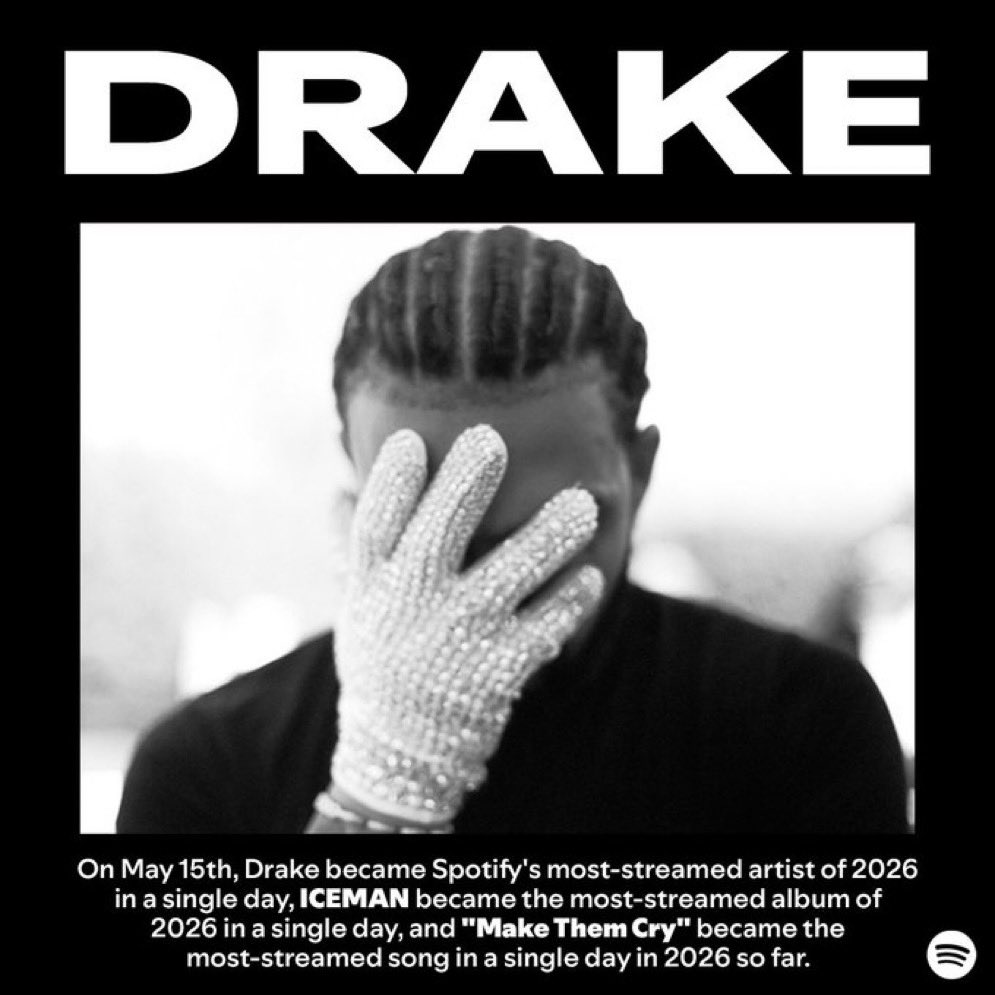 Drake Makes History on Apple Music Nigeria