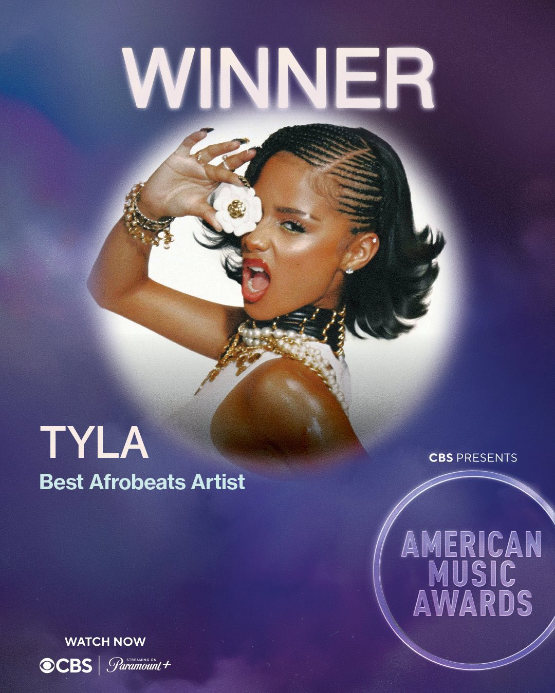 Tyla Wins Best Afrobeats Artist at 2026 AMAs 🏆