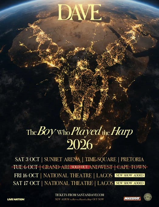 Dave Live in Lagos: Presale is Live! 🇳🇬