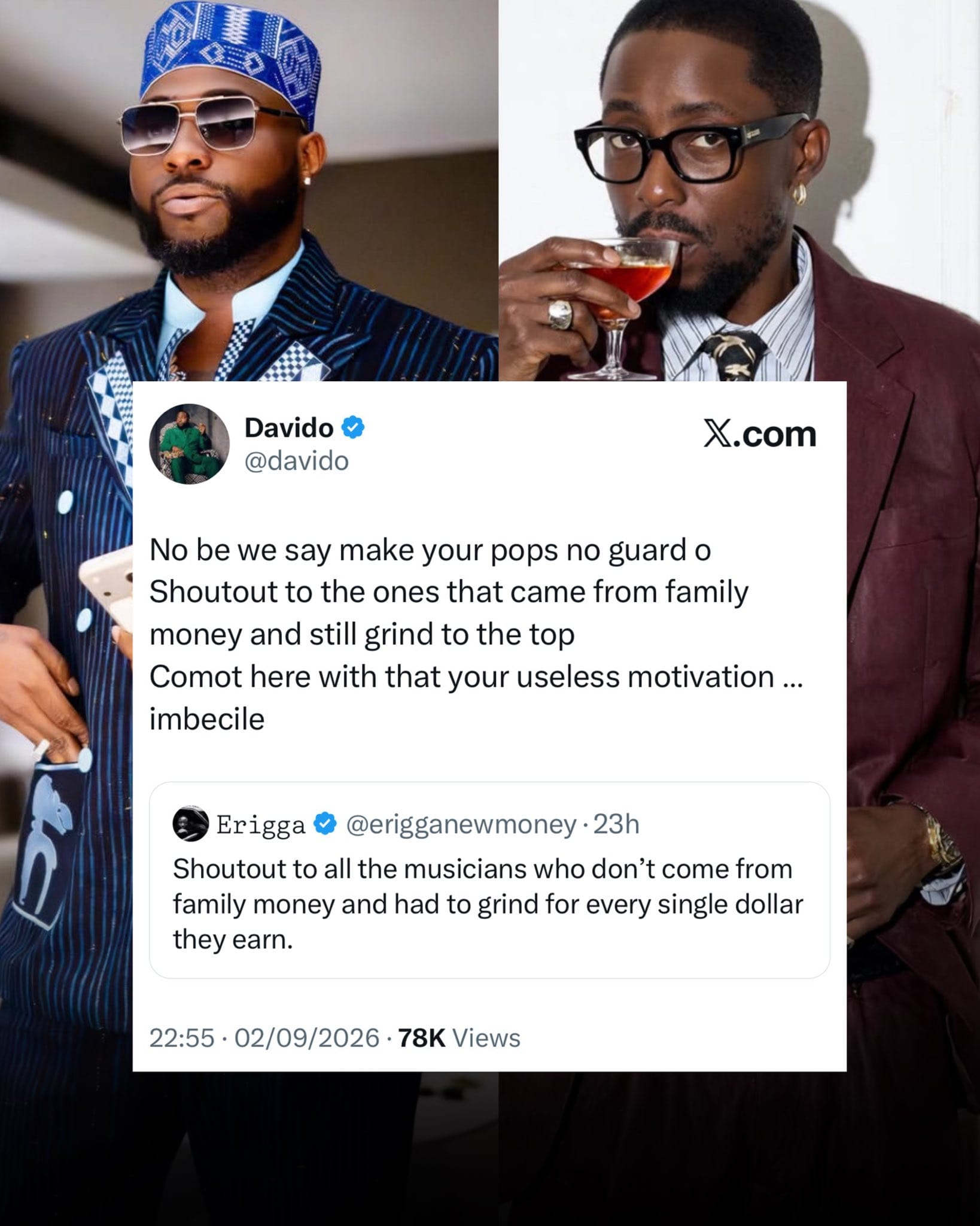The Clash of the Omo Baba Olowo and the Paperboi: Family Money vs Mud Hustle – All We Know