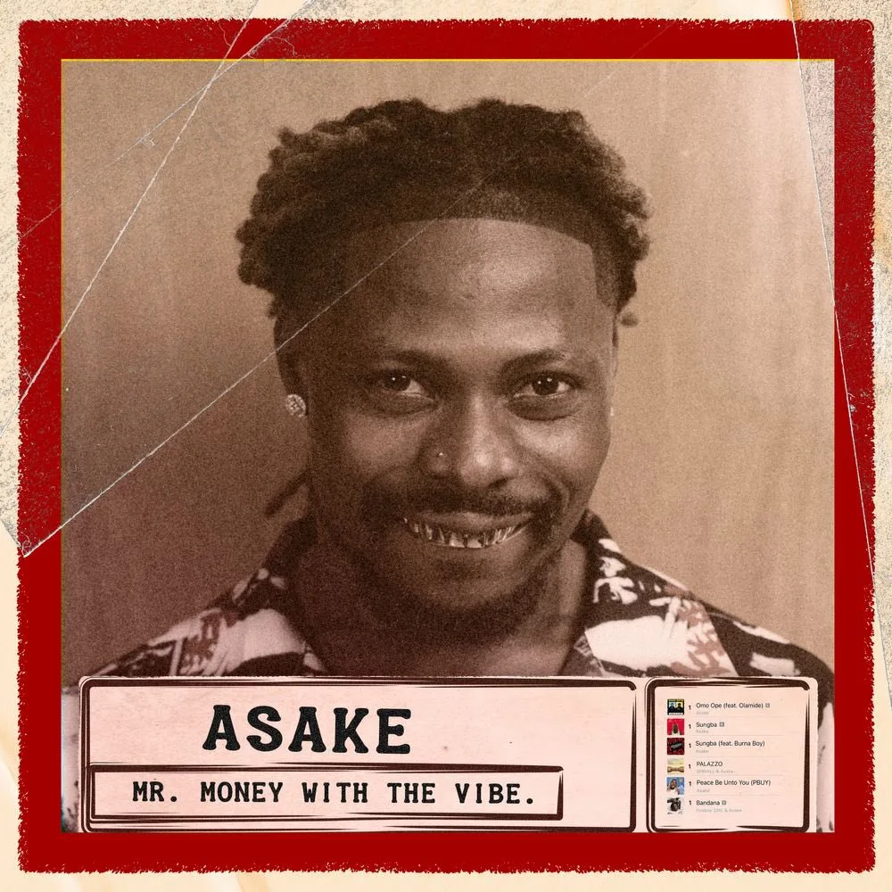 Asake’s Mr. Money With The Vibe Sets New Spotify Milestone