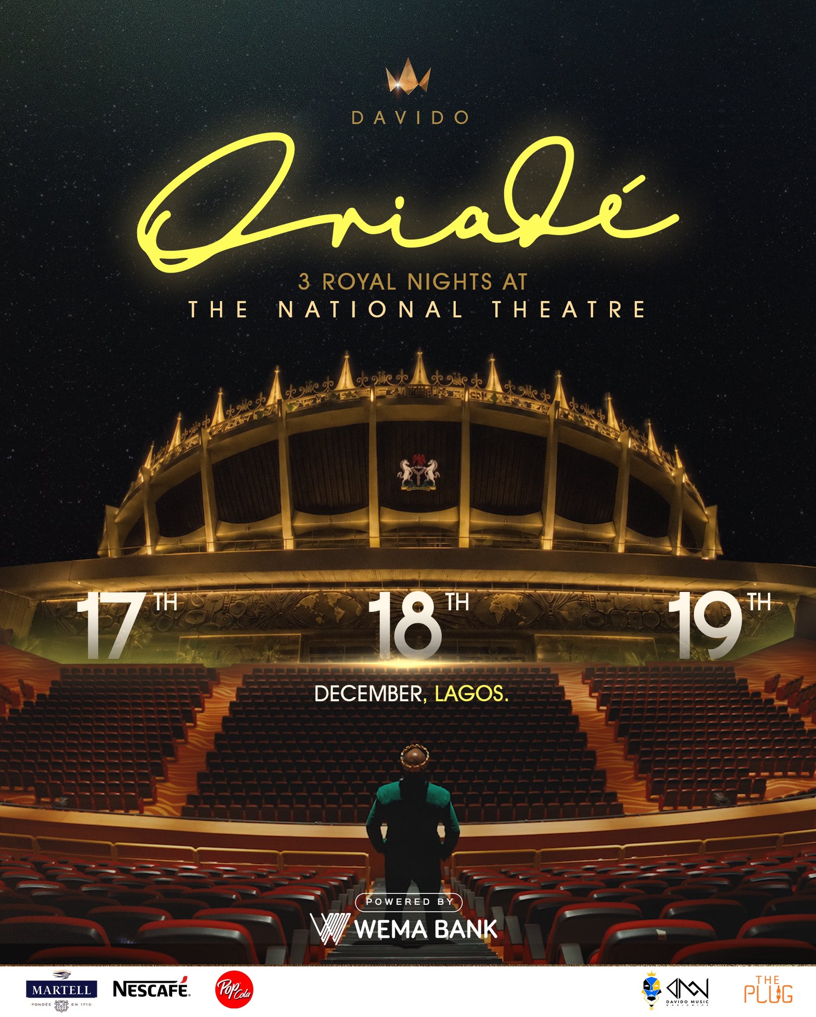 DAVIDO — ORIADÉ RESIDENCY TICKETS LIVE