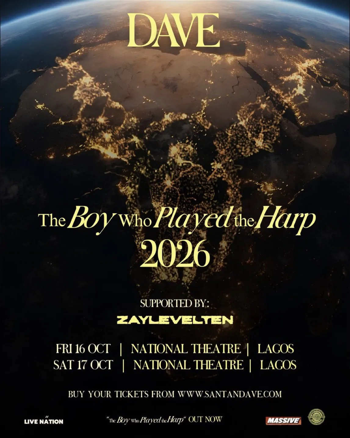 DAVE LIVE IN LAGOS WITH ZAYLEVELTEN