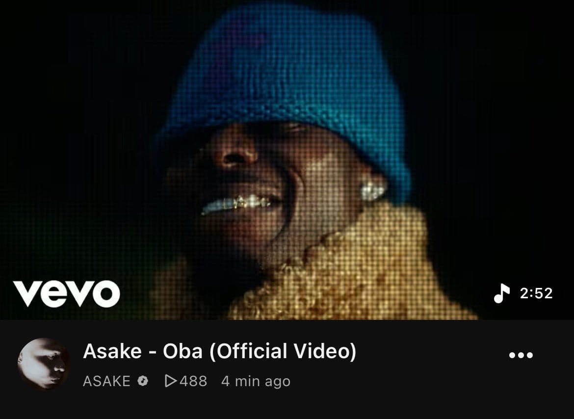 ASAKE — OBA OFFICIAL VIDEO OUT NOW
